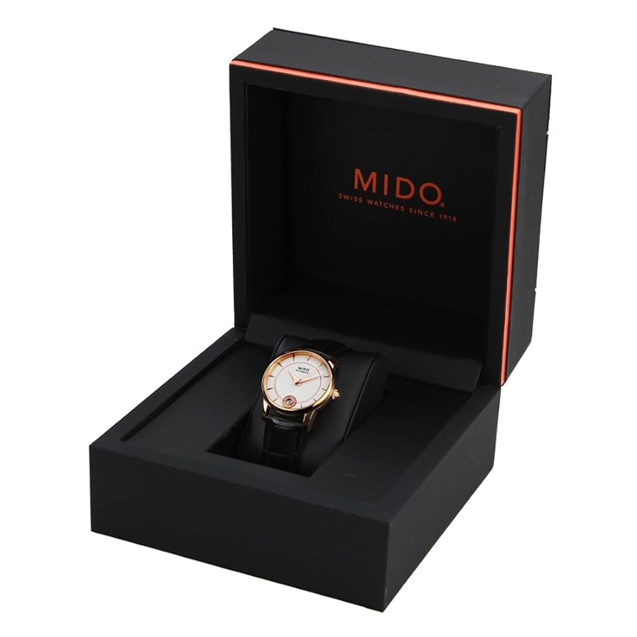 Mido Baroncelli 自動巻き時計 Amazon.co.jp: Mido Baroncelli自動シルバーダイヤルブラック革